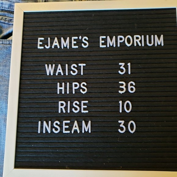 Girl's Flypaper Blue Jeans Adjustable Waist Straight Leg Size 16 - Picture 8 of 8